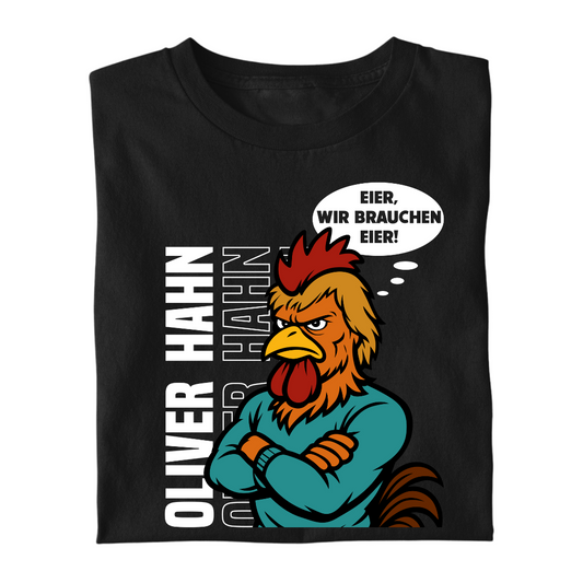 Hahn Eier wir brauchen Eier Edition | Premium T Shirt