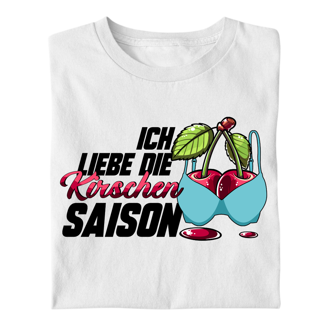 Ich Liebe die Kirschen Saison | Premium T Shirt