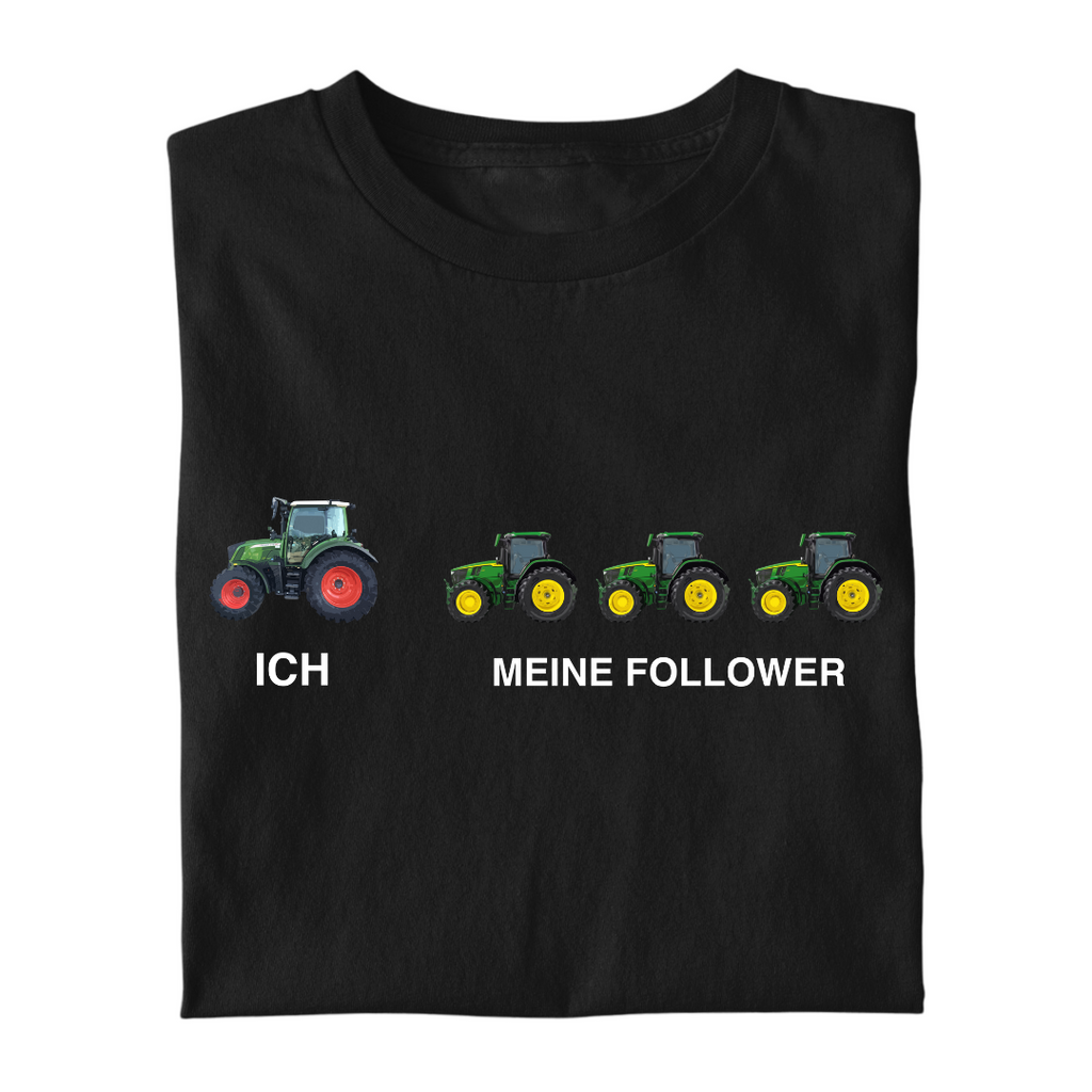 Ich und meine Follower "Fendtfahrer" | Premium T Shirt