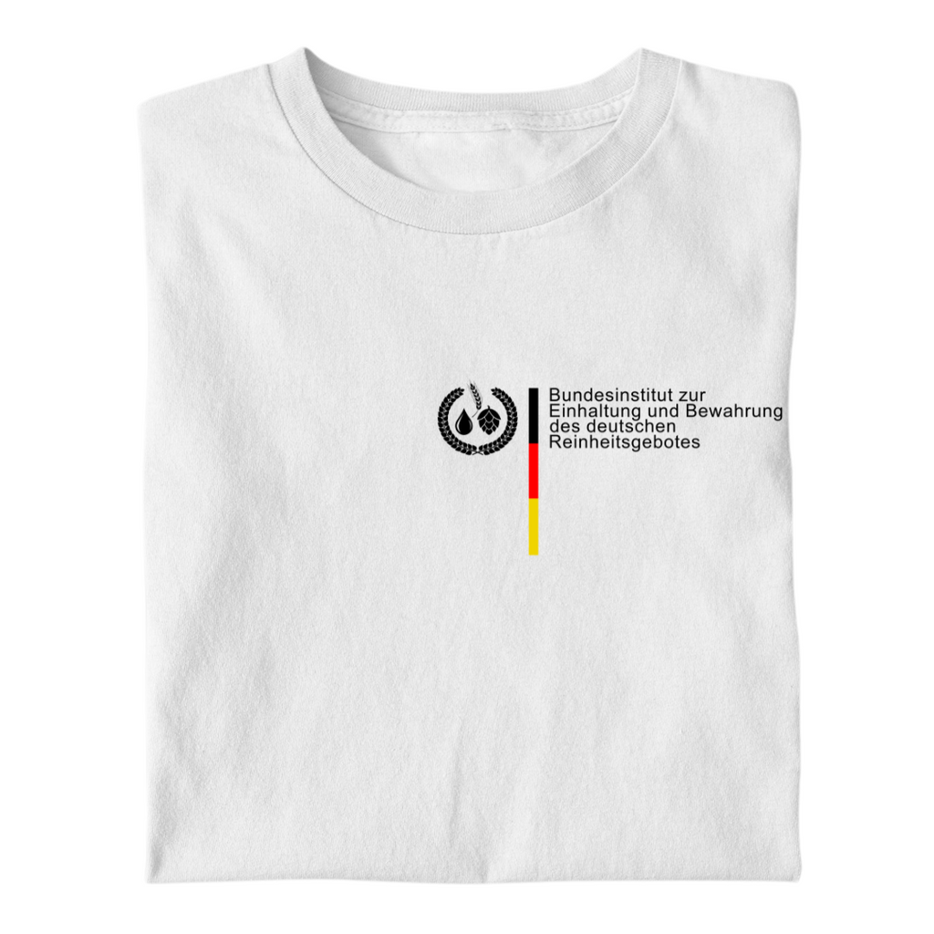 Bundesinstitut deutsches Reinheitsgebot Brustdruck | Premium T Shirt