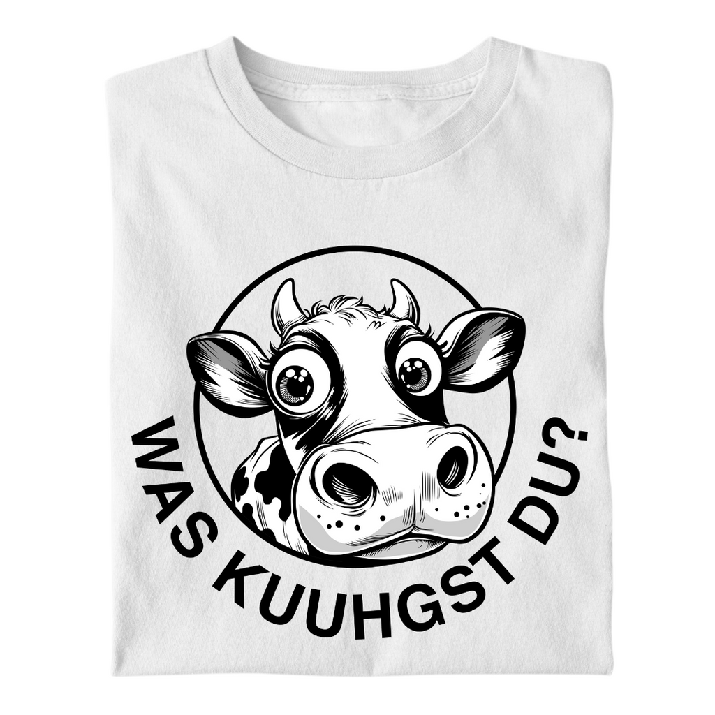 Was Kuuhgst Du | Premium T Shirt