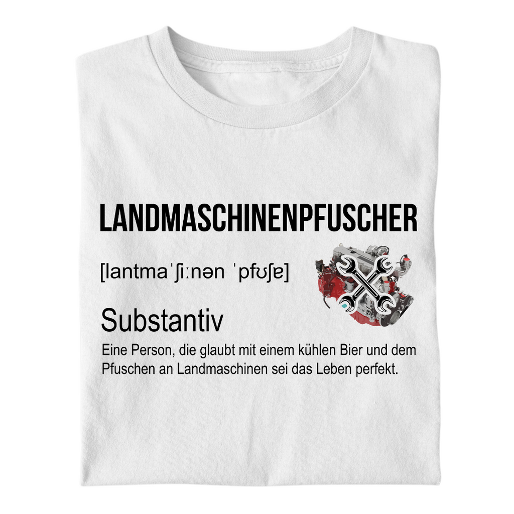 Landmaschinenpfuscher Definition | Premium T Shirt