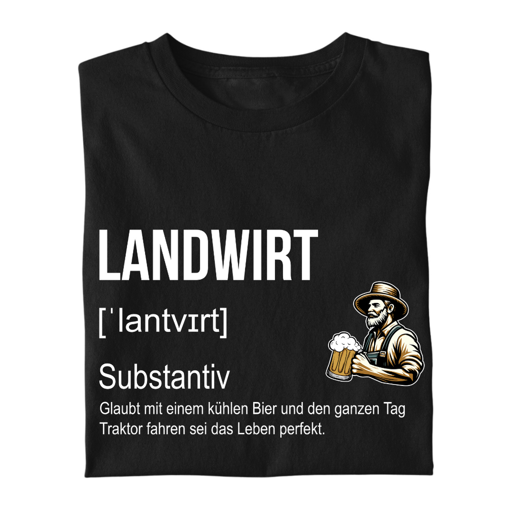 Definition "Landwirt" | Premium T Shirt