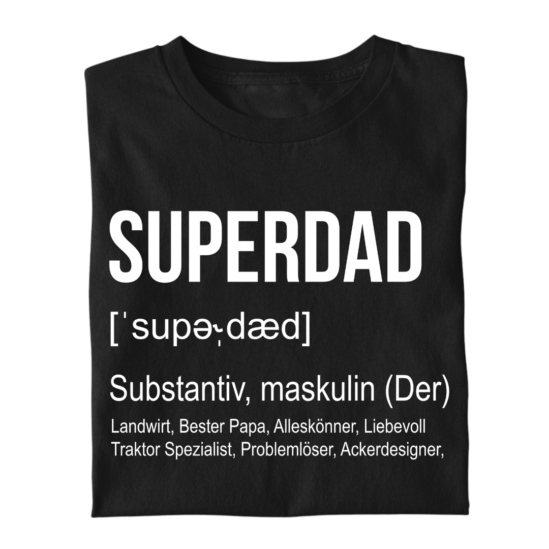 Superdad Definition | Premium T Shirt