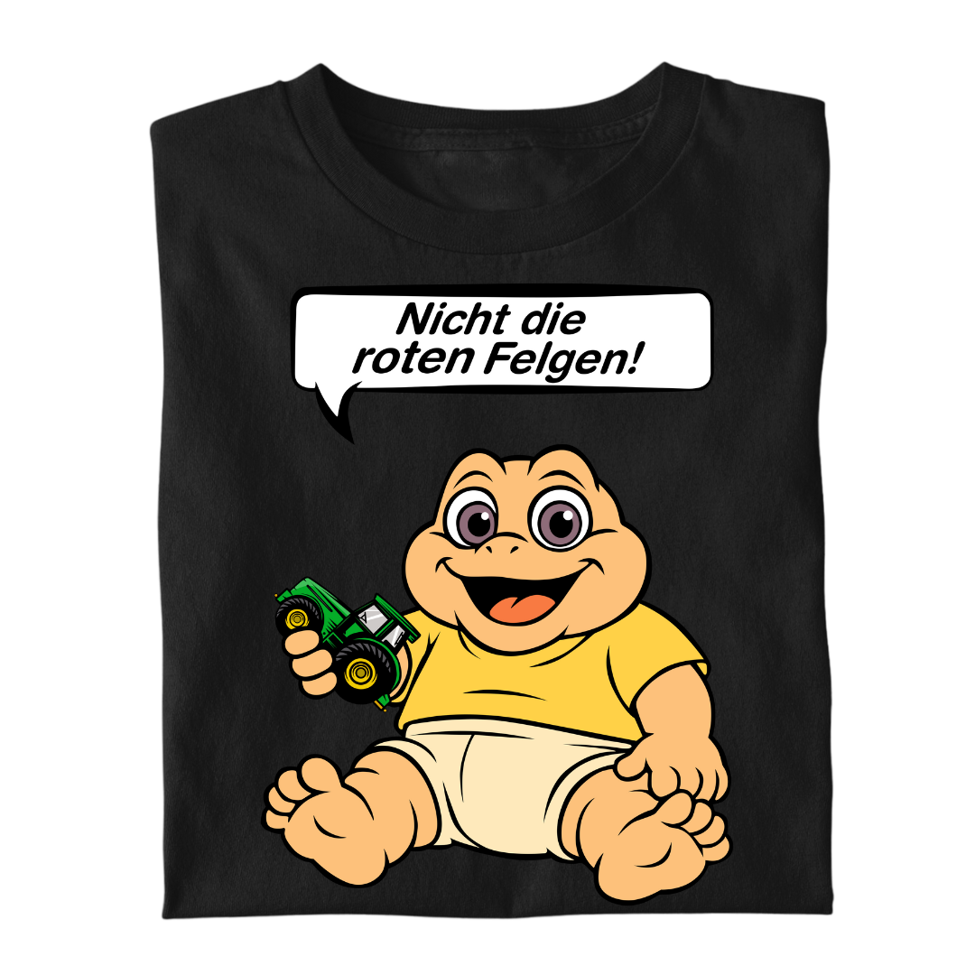 Nicht die Roten Felgen Dinobaby Johnny Edition | Premium T Shirt