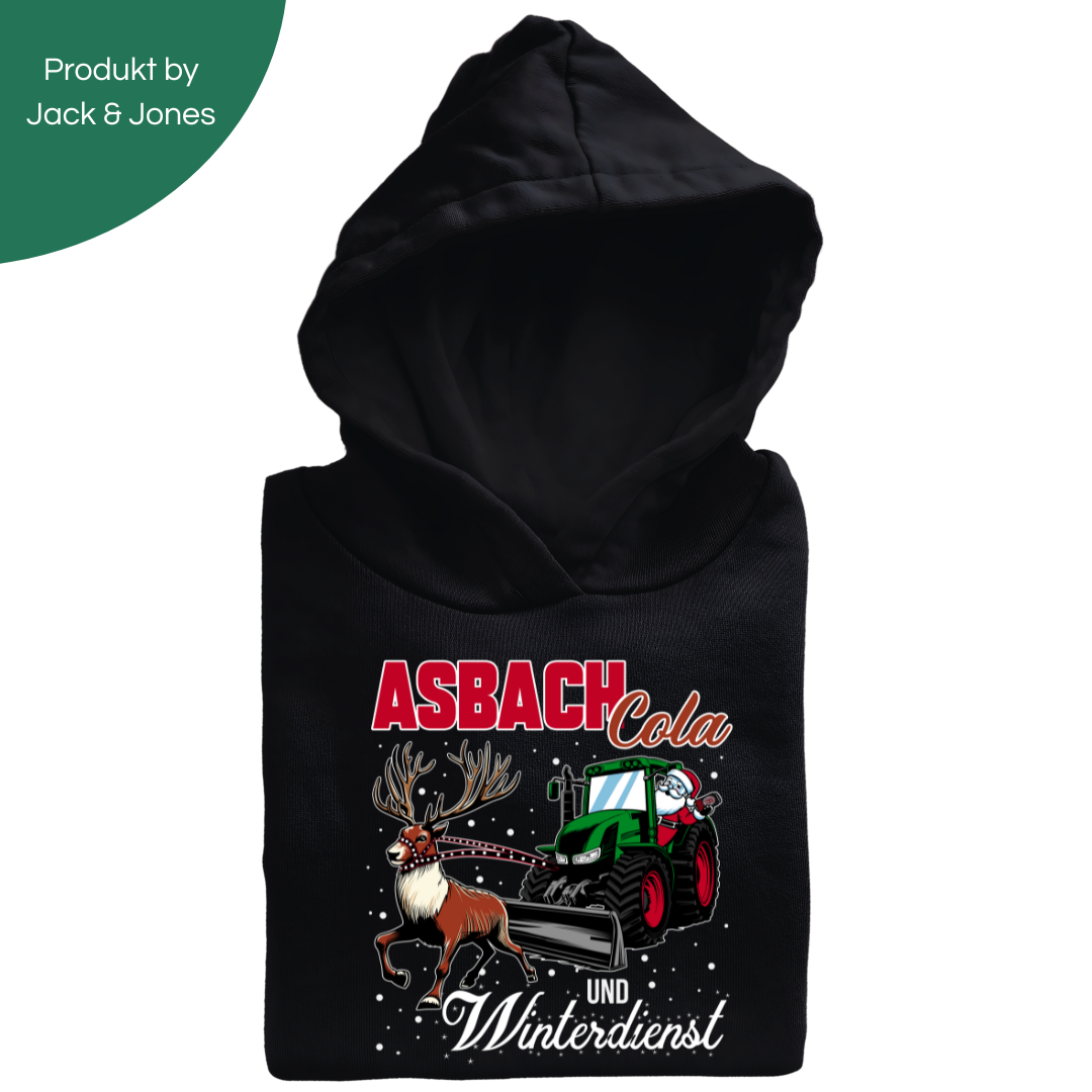 Asbach Cola und Winterdienst | Jack & Jones Hoodie