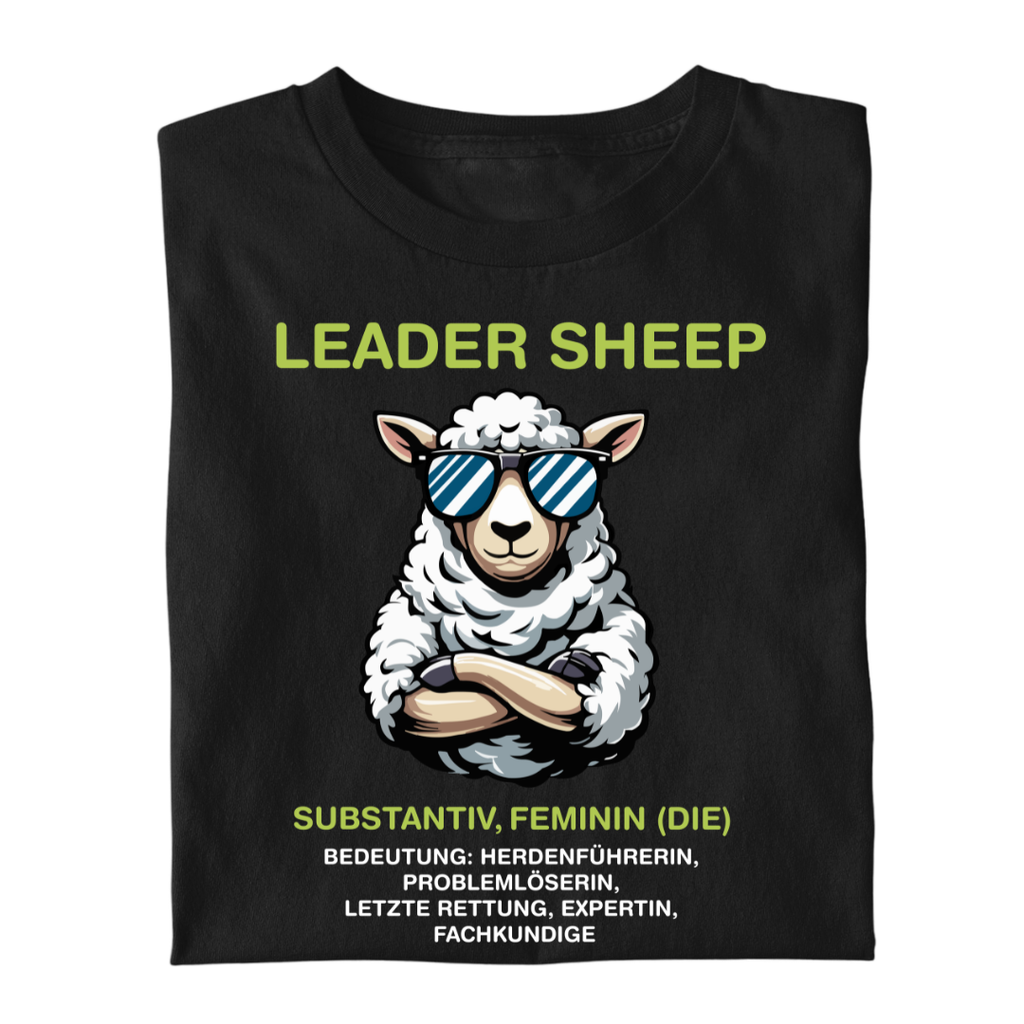 Leader Sheep Bedeutung | Premium T Shirt