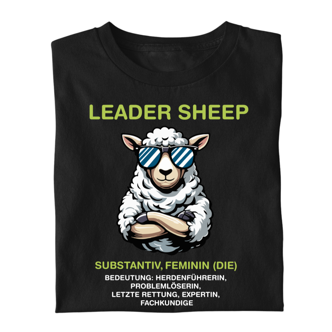 Leader Sheep Bedeutung | Premium T Shirt