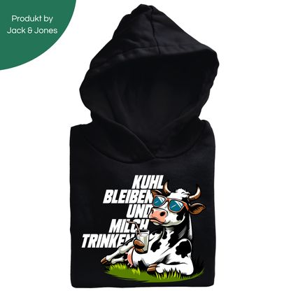 Kuhl bleiben und Milch trinken | Jack & Jones Hoodie