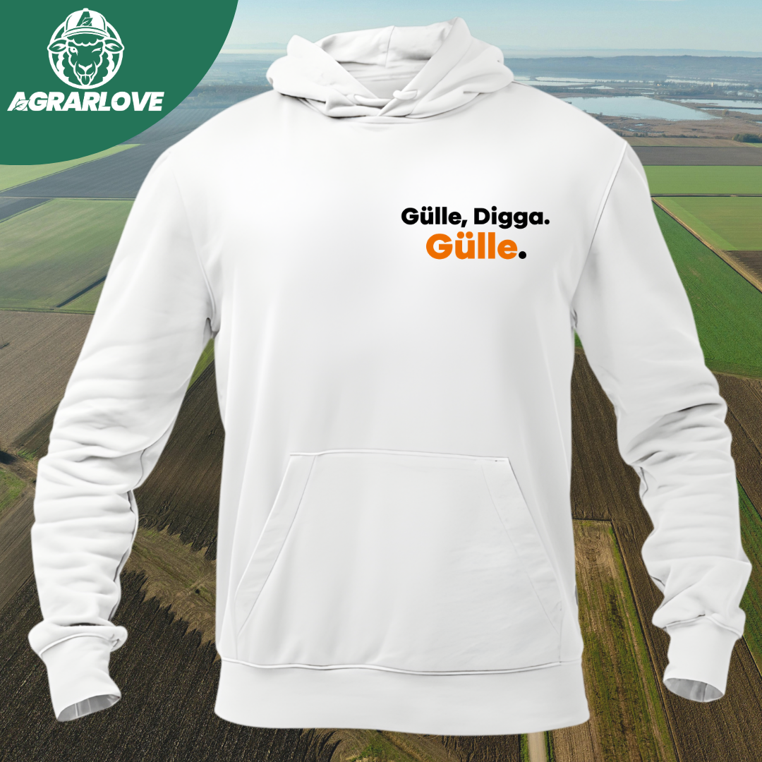 GÜLLE, DIGGA. GÜLLE Brustdruck | Premium Hoodie