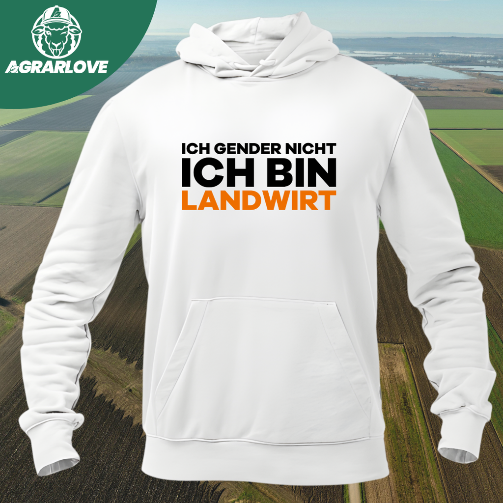 Ich Gender nicht Ich bin Landwirt | Premium Hoodie