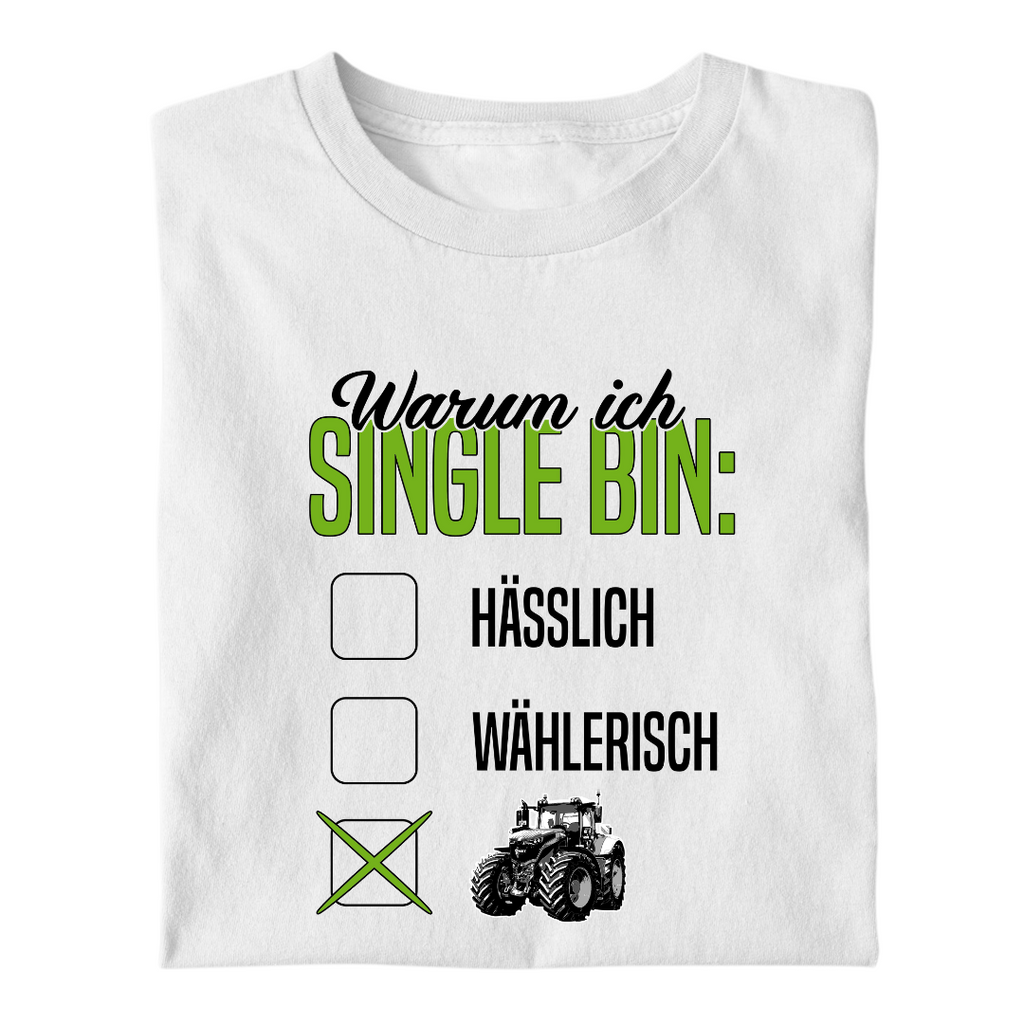 Warum Ich Single bin | Premium T Shirt