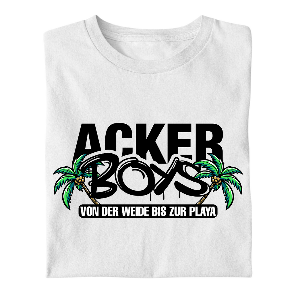 Ackerboys bis zur Playa | Premium T Shirt