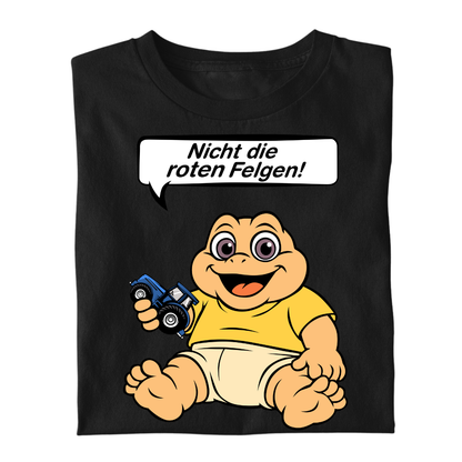 Nicht die Roten Felgen Dinobaby New Holland Edition | Premium T Shirt