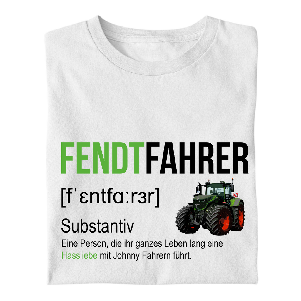 #1 Definition "Fendtfahrer" | Premium T Shirt