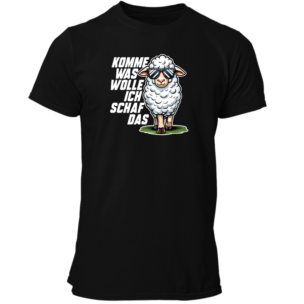 Komme was Wolle ich Schaf das | Premium T Shirt