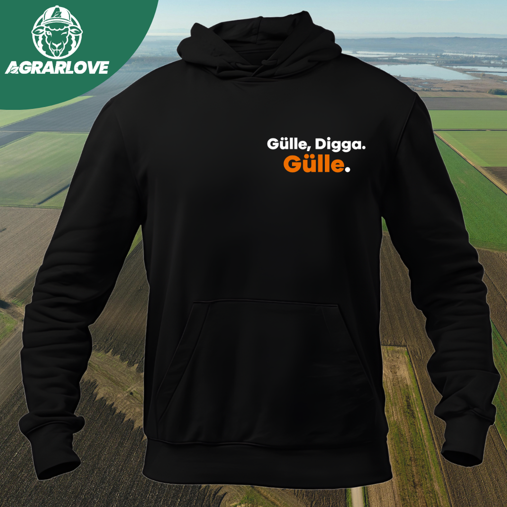 GÜLLE, DIGGA. GÜLLE Brustdruck | Premium Hoodie