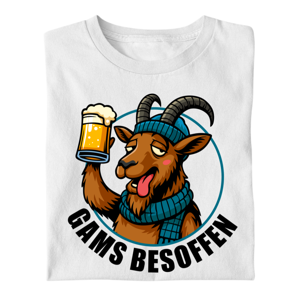 Gams besoffen | Premium T Shirt