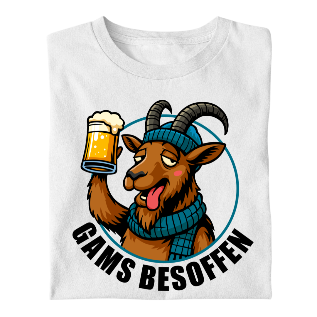 Gams besoffen | Premium T Shirt