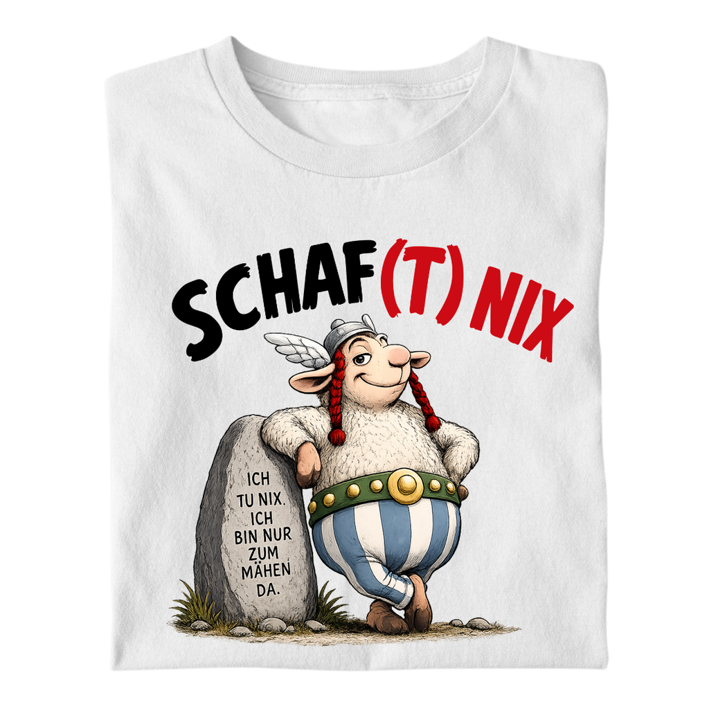 Schafft Nix Comic | Premium T Shirt