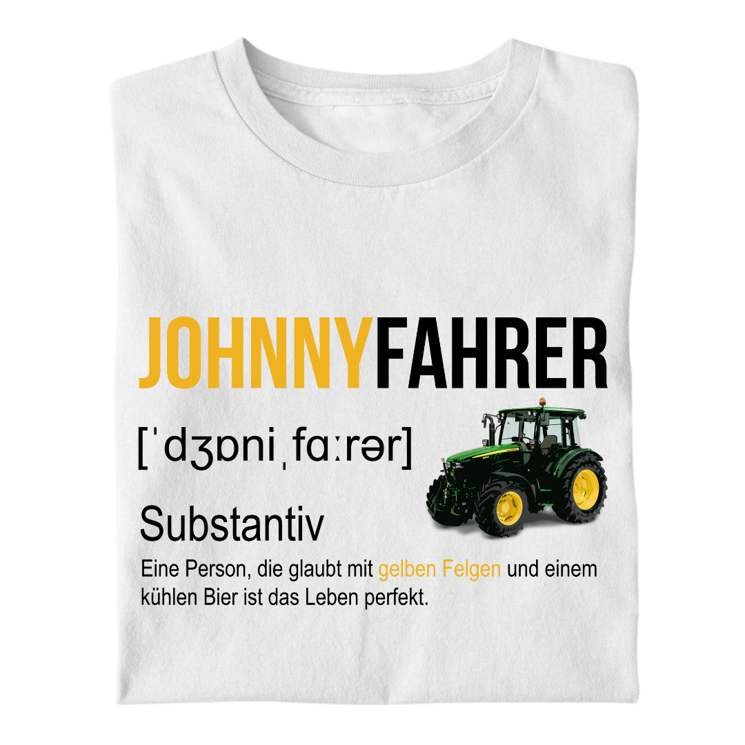 *NEU* #2 Definition "Johnnyfahrer" Premium - T-Shirt