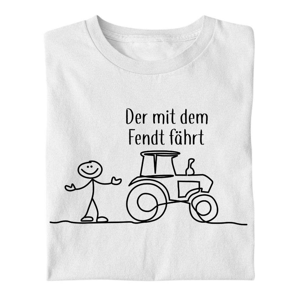 Der mit dem Fendt fährt | Premium T Shirt