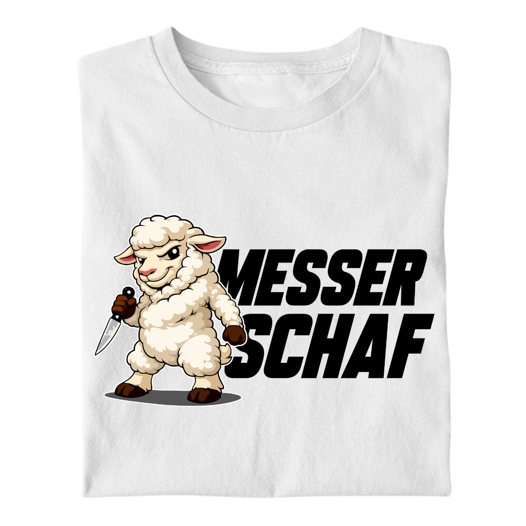 Messer Schaf | Premium T Shirt