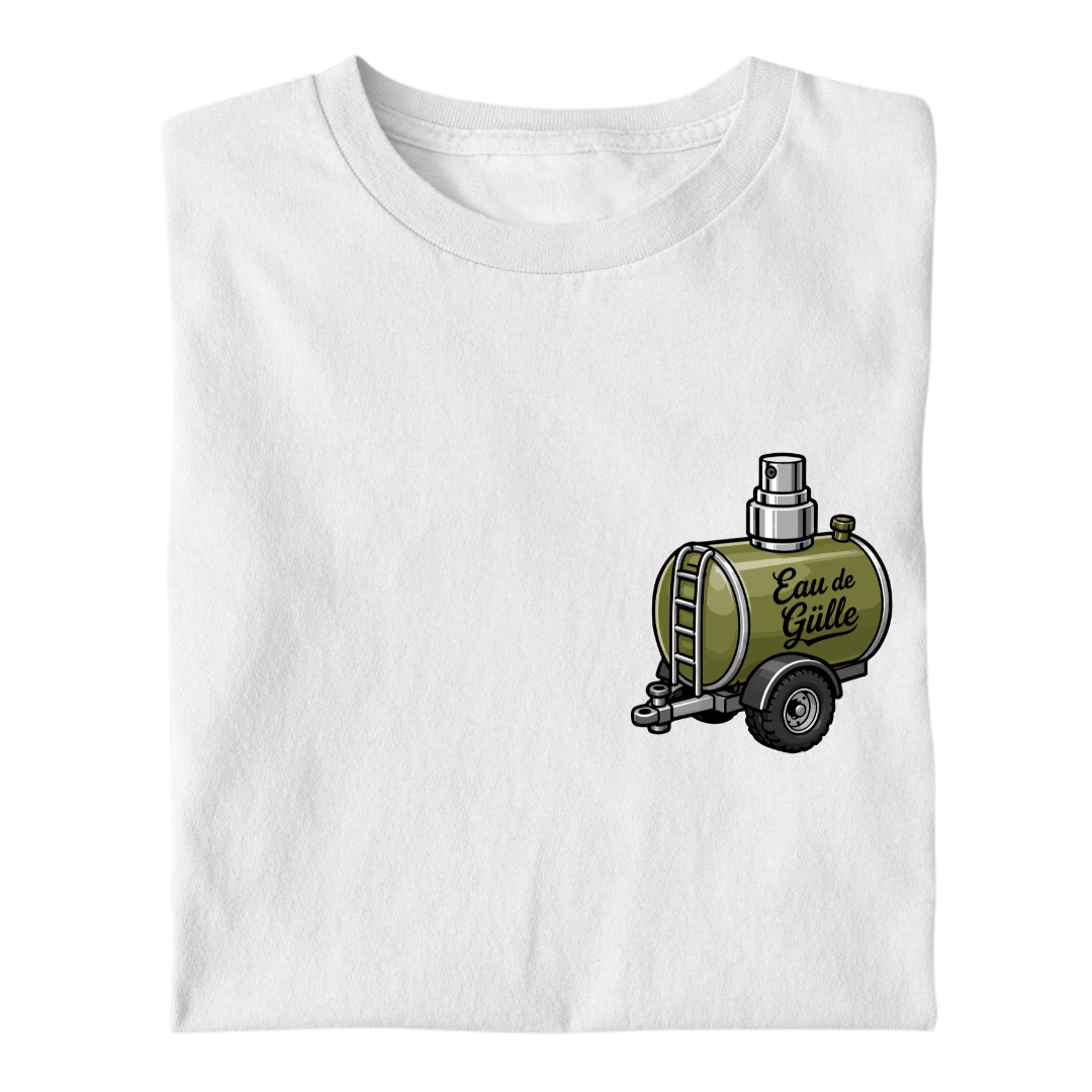 Eau de Gülle Brustdruck | Premium T Shirt