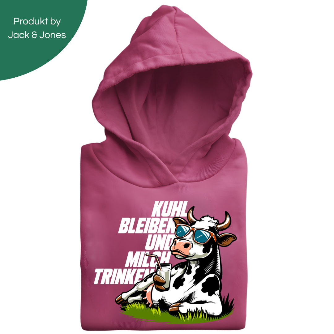 Kuhl bleiben und Milch trinken | Jack & Jones Hoodie
