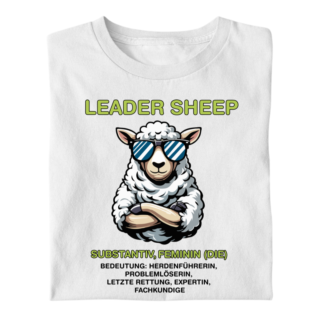 Leader Sheep Bedeutung | Premium T Shirt