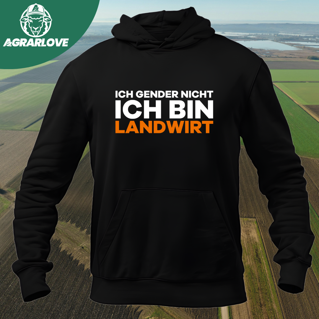 Ich Gender nicht Ich bin Landwirt | Premium Hoodie