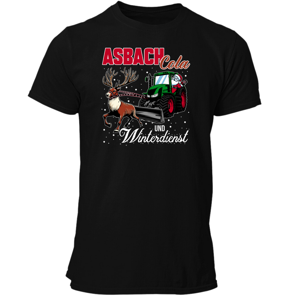 Asbach Cola und Winterdienst | Premium T Shirt
