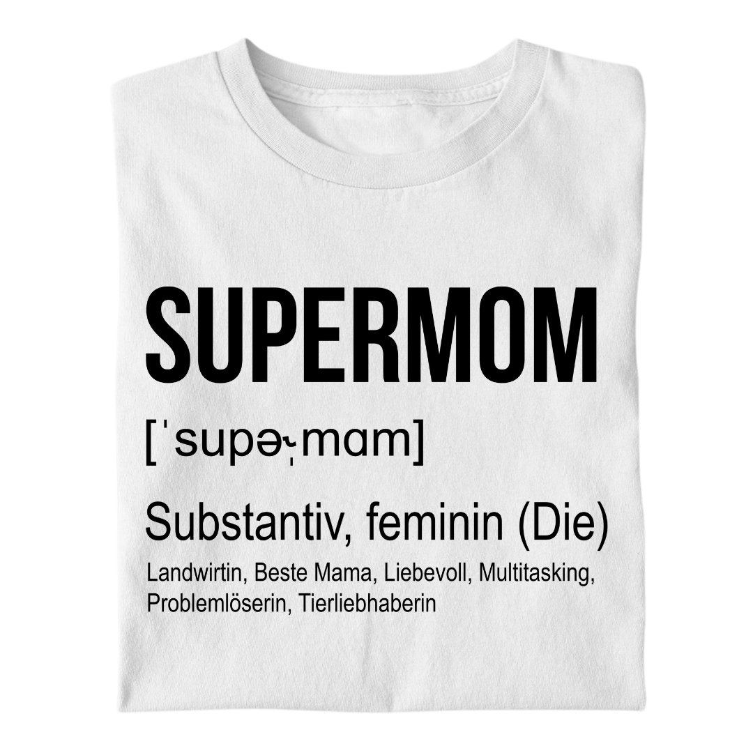 Supermom Definition | Premium T Shirt
