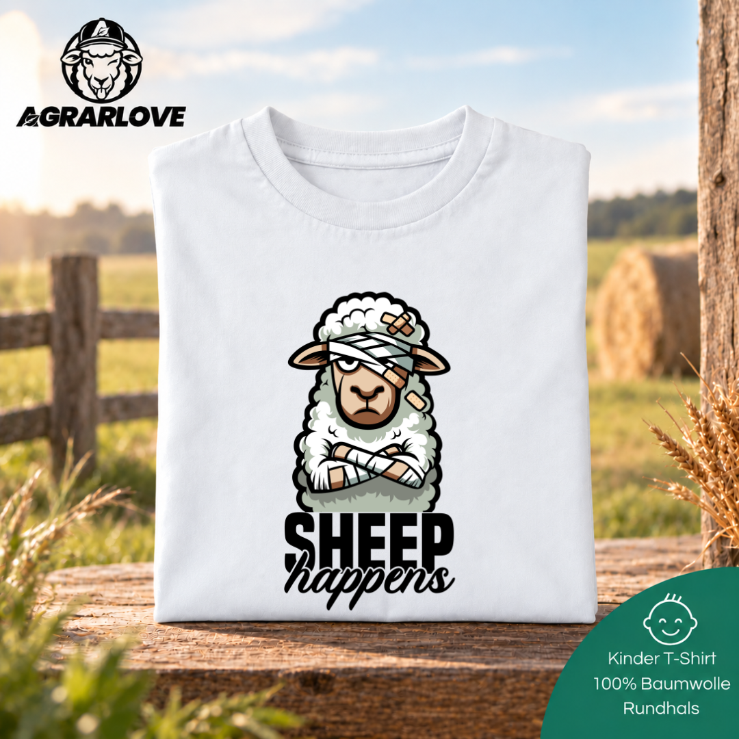 Sheep happens | T Shirt Kinder