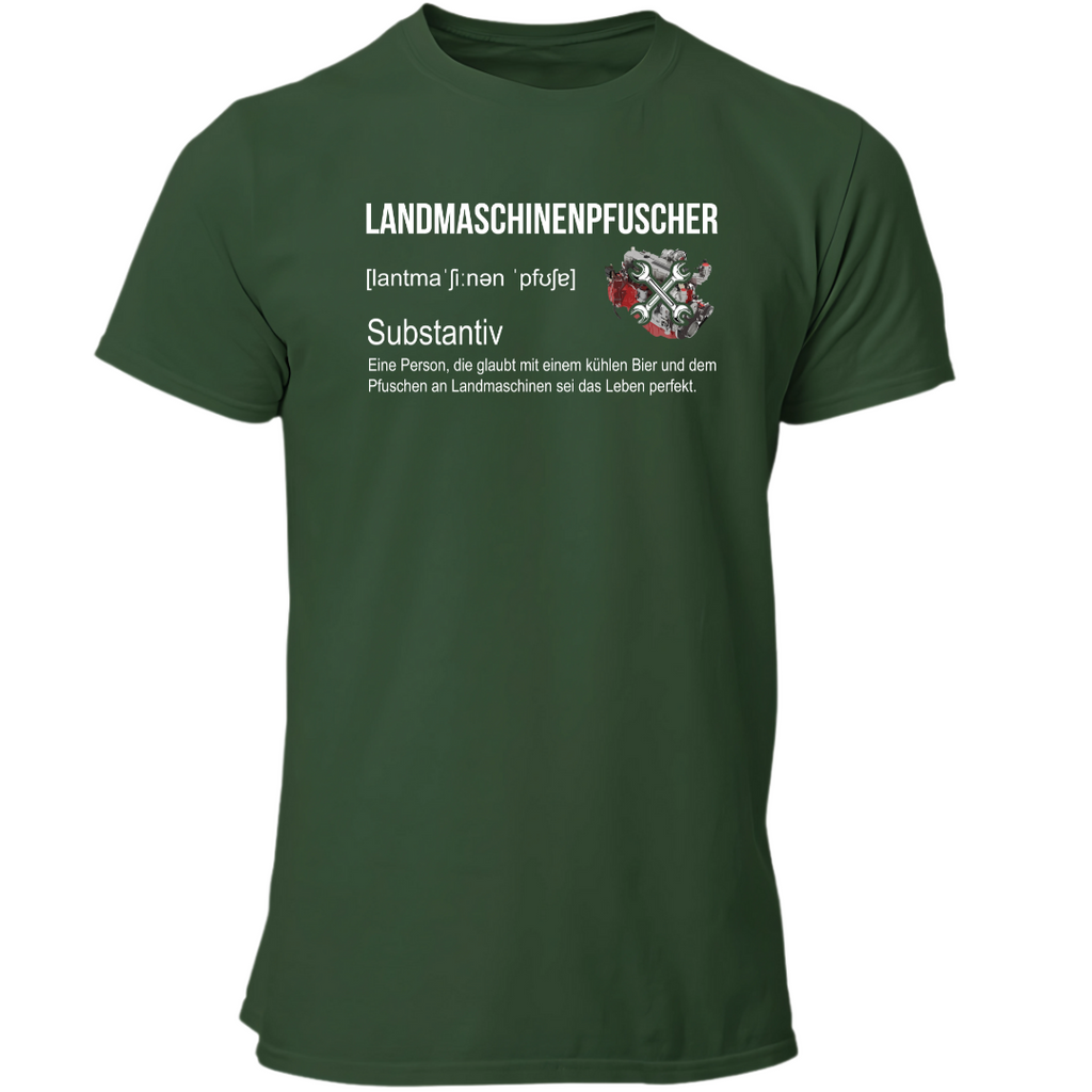 Landmaschinenpfuscher Definition | Premium T Shirt