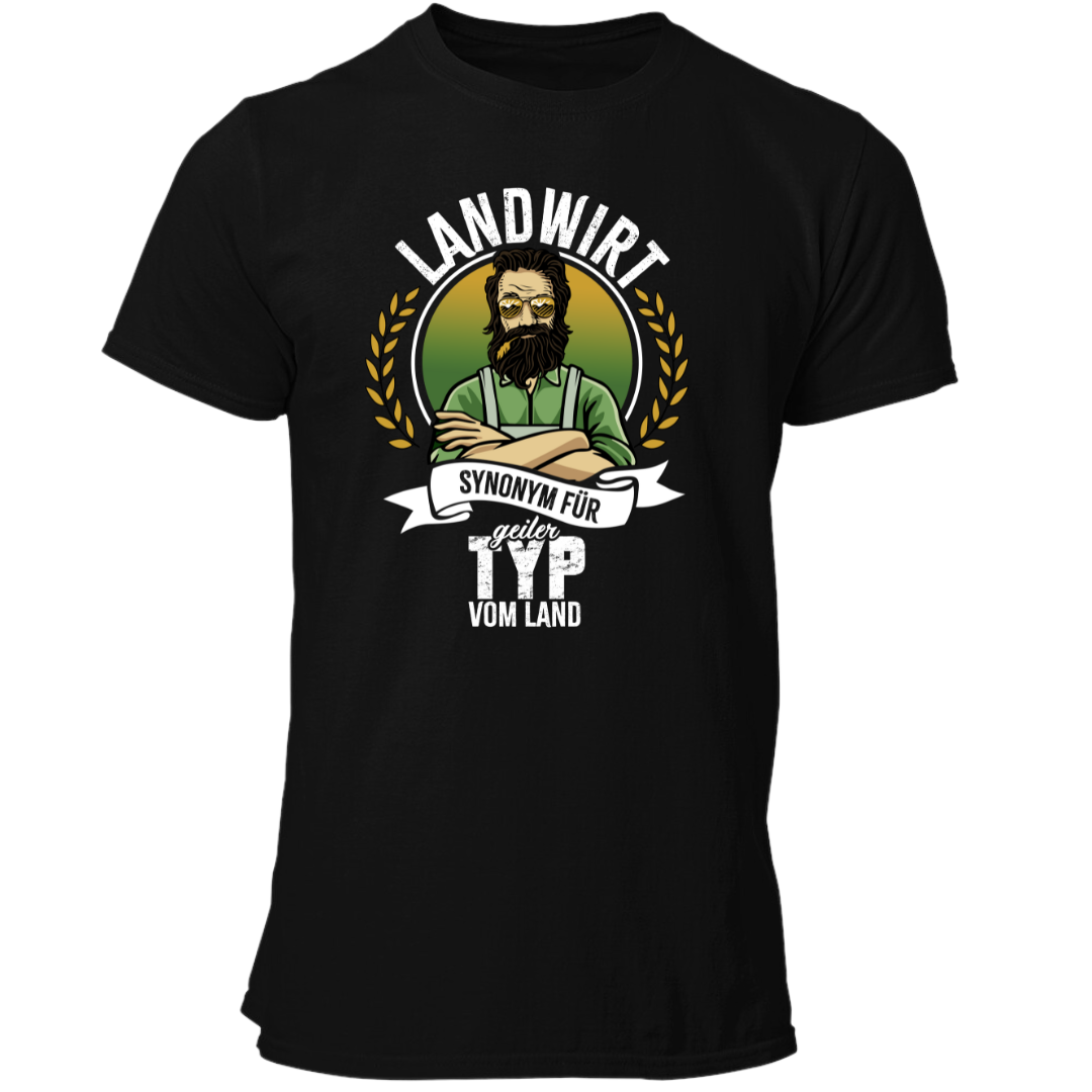 *NEU* Geiler Typ vom Land Premium - T-Shirt