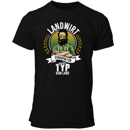 *NEU* Geiler Typ vom Land Premium - T-Shirt