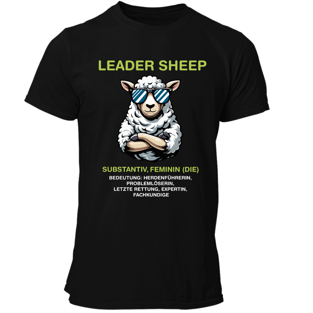 Leader Sheep Bedeutung | Premium T Shirt