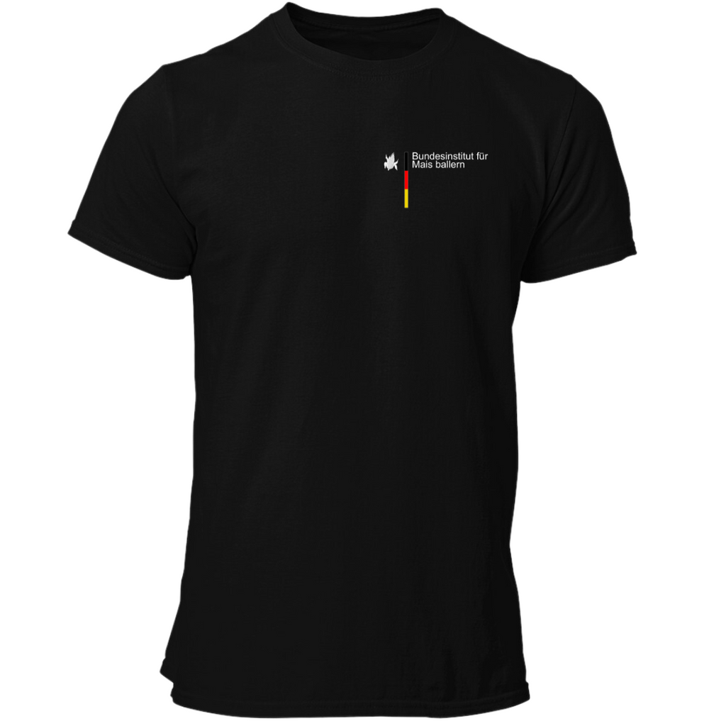 Bundesinstitut Mais ballern Brustdruck| Premium T Shirt