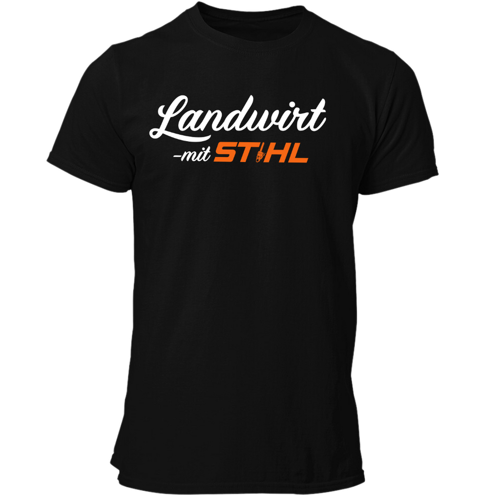 Landwirt mit Stihl | Premium T Shirt