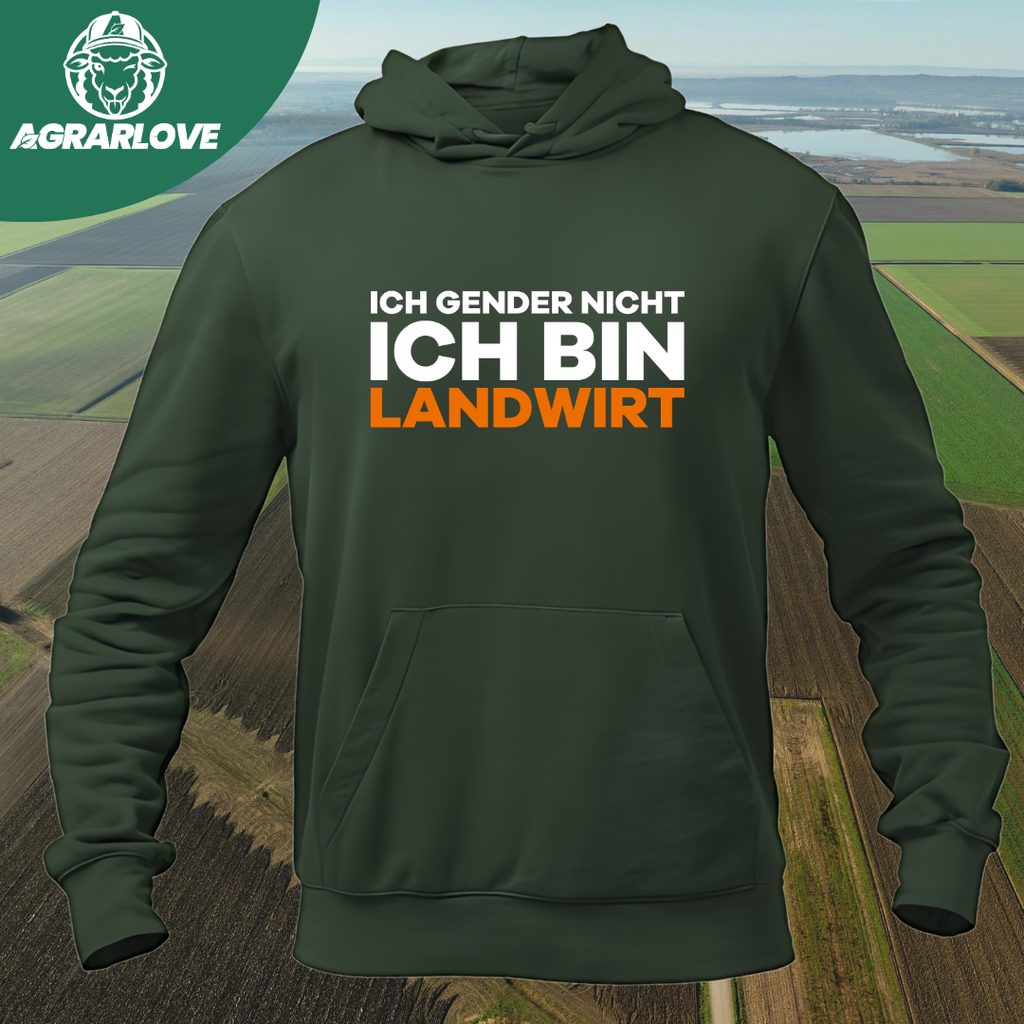Ich Gender nicht Ich bin Landwirt | Premium Hoodie