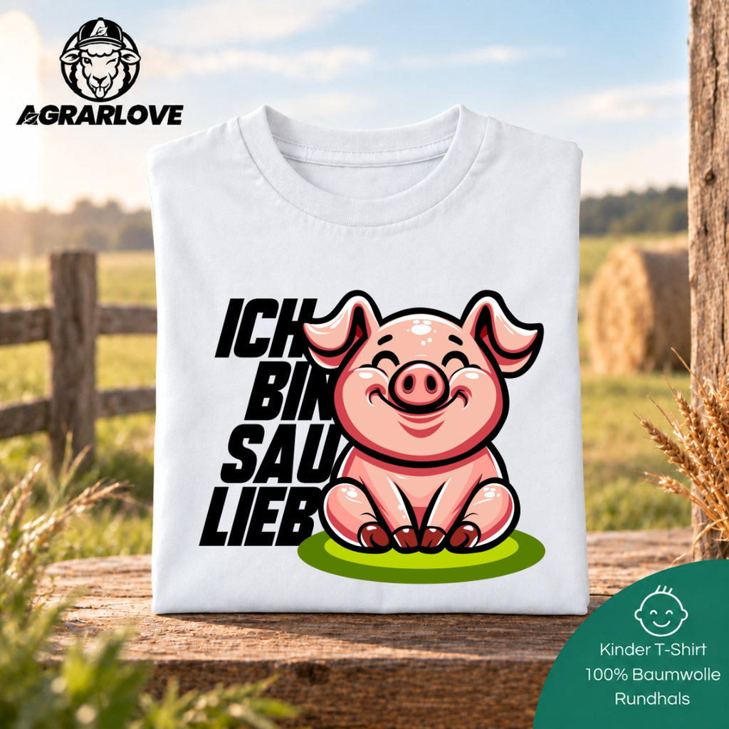 Ich bin Sau Lieb | T Shirt Kinder