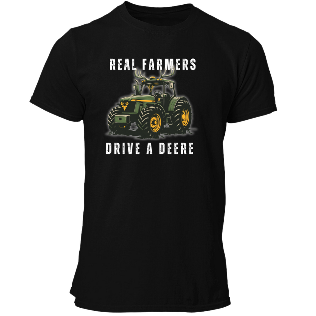 Real Farmers Drive a Deere | Premium T Shirt