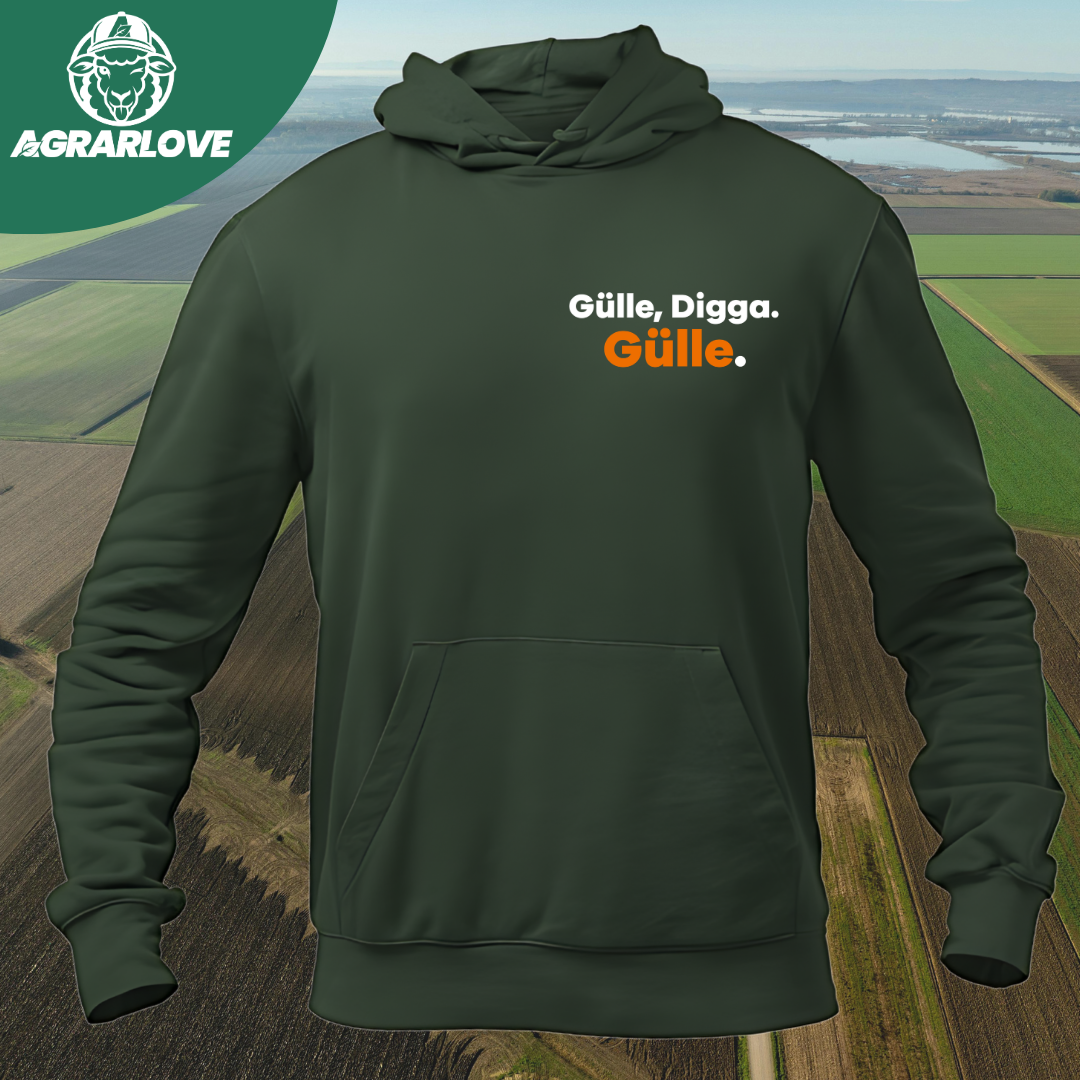 GÜLLE, DIGGA. GÜLLE Brustdruck | Premium Hoodie