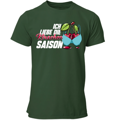 Ich Liebe die Kirschen Saison | Premium T Shirt