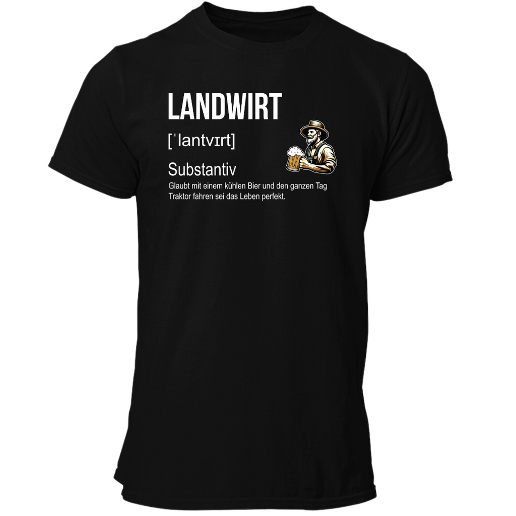 Definition "Landwirt" | Premium T Shirt