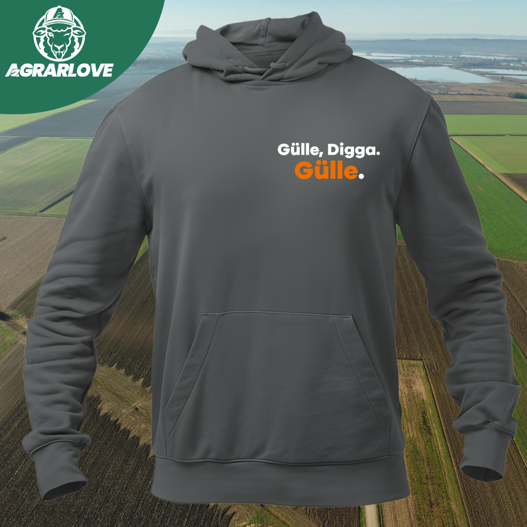 GÜLLE, DIGGA. GÜLLE Brustdruck | Premium Hoodie