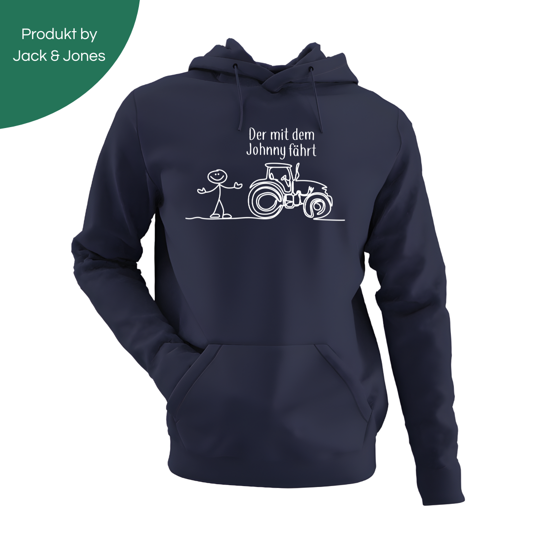 Der mit dem Johnny fährt | Jack & Jones Hoodie