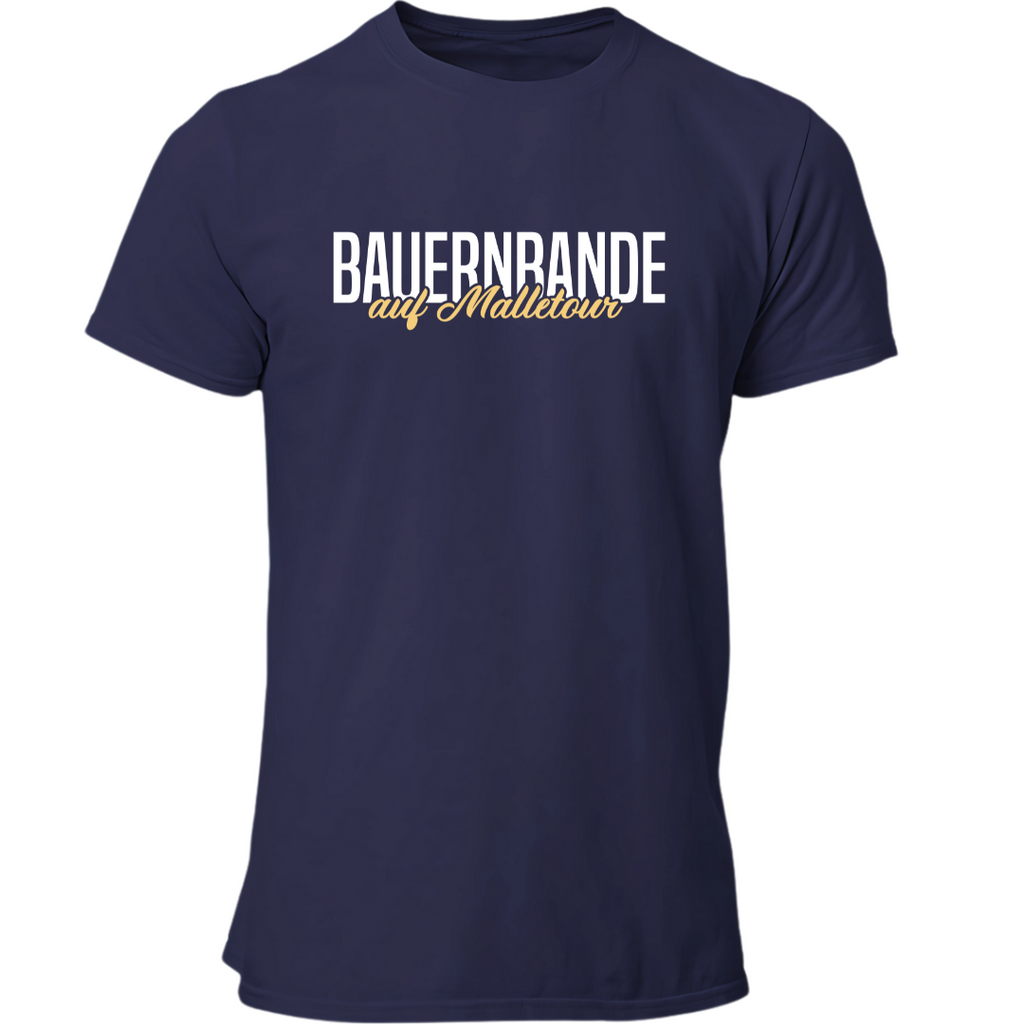 Bauernbande auf Malletour | Premium T Shirt