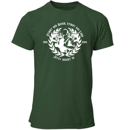 "Stirbt der Bauer, stirbt das Land" Premium - T-Shirt